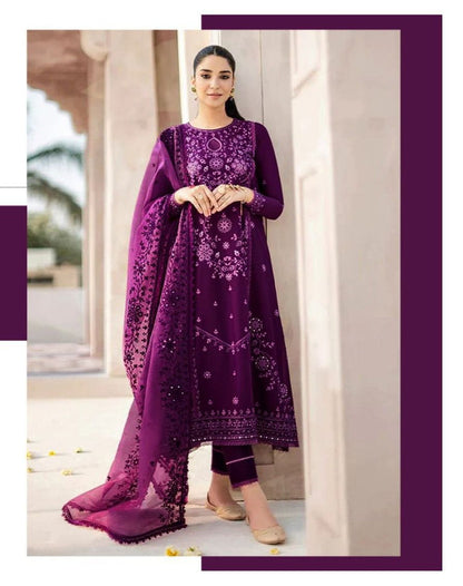 CROSS STITCH – EID PREMIUM LAWN (3PC SUIT)